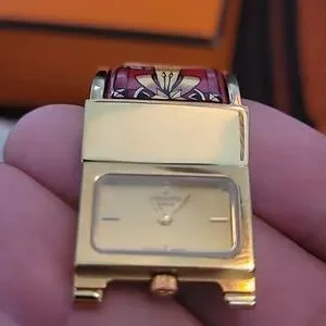 Accessories | Hermes Beautiful Loquet Red Enamel Cloisonne  display picture 2